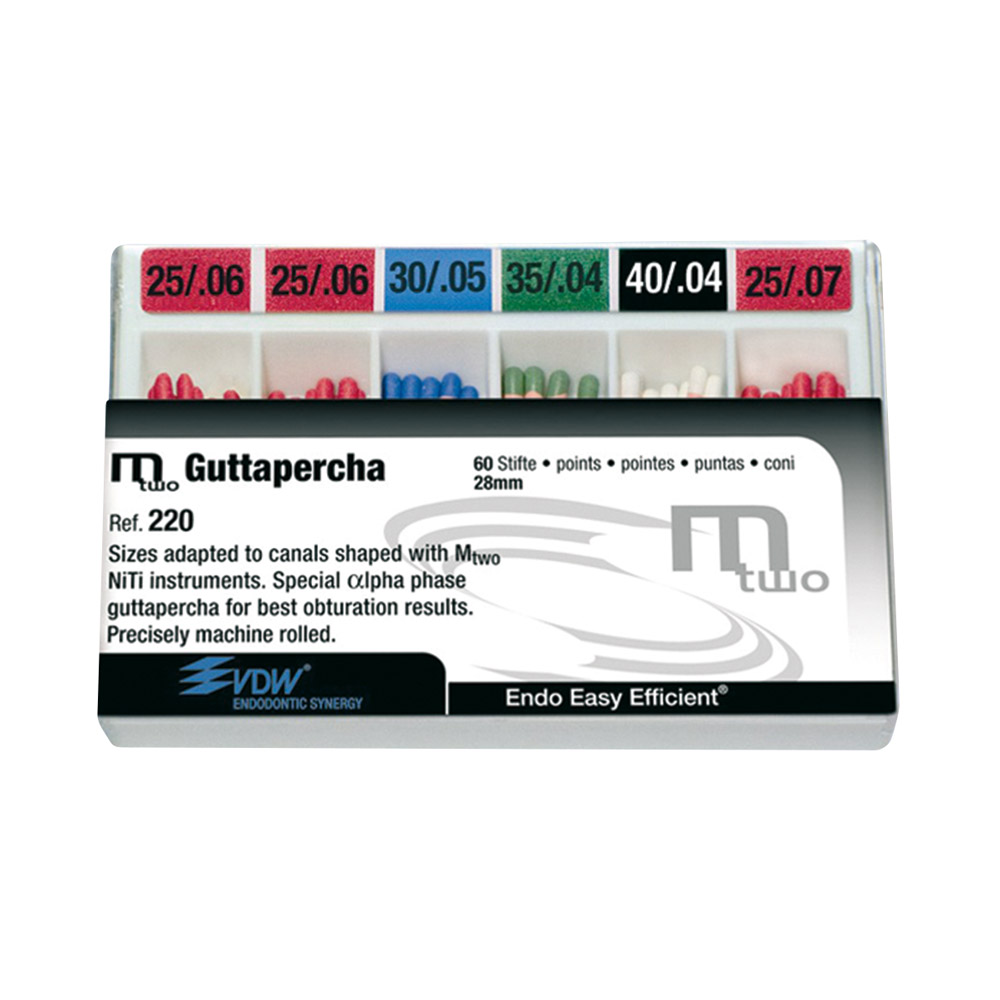 MTWO Guttaperchastiften 35/.04, 60 stuks