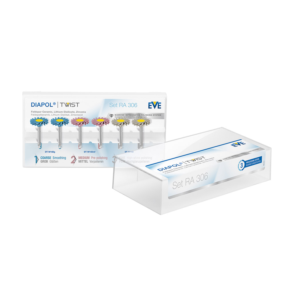 EVE Diapol Twist RA 306 Set, 6 stuks