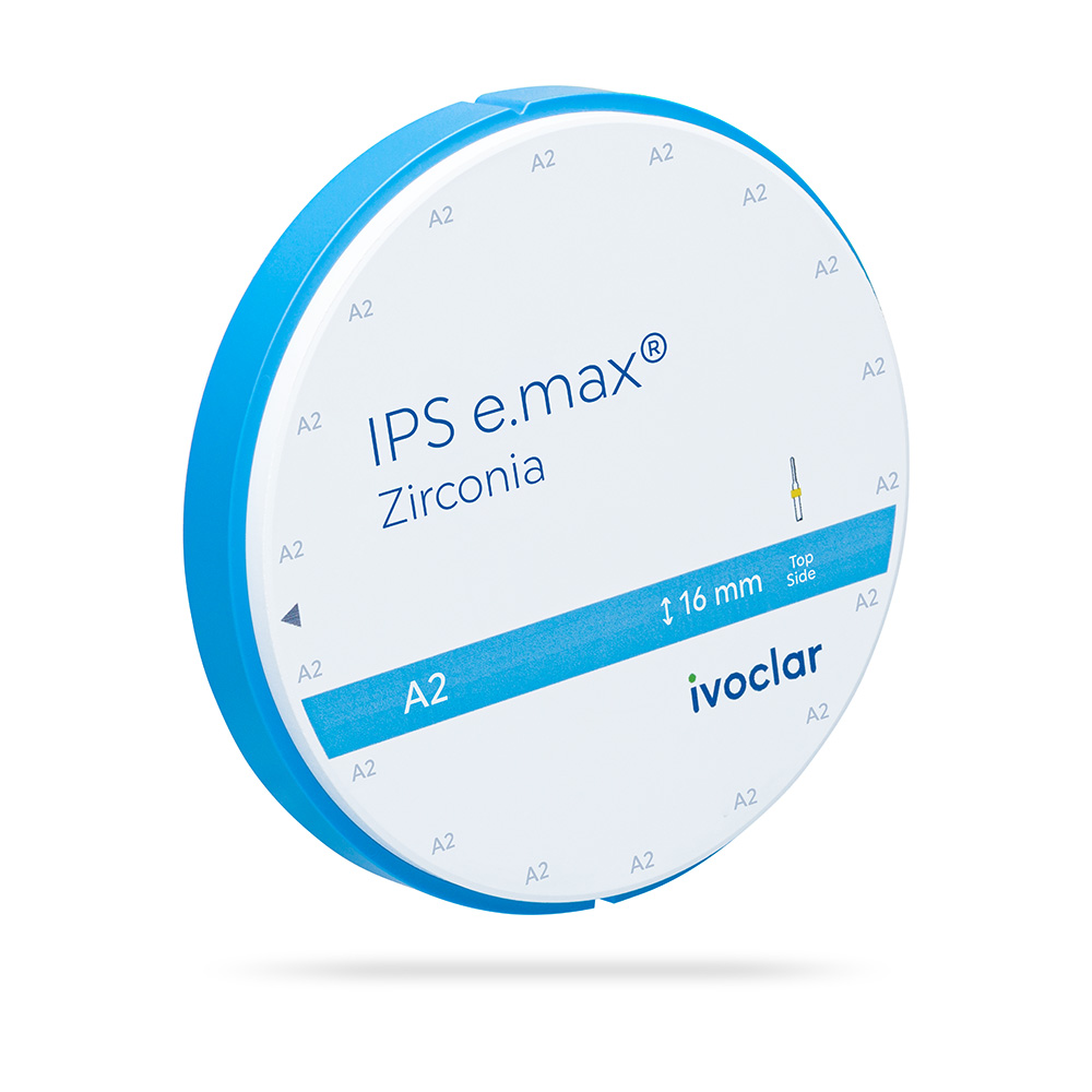 IPS e.max Zirconia A2 98,5 x 16 mm, stuk