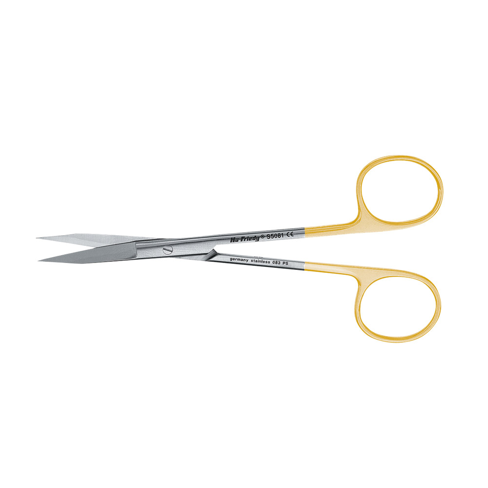 Goldman-Fox schaar 12,5 cm PermaSharp gebogen, stuk