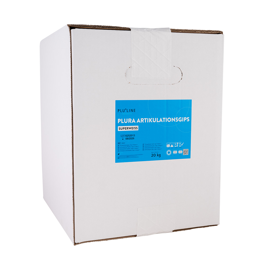 PLURA KUNSTSTOF GIPS wit, 20kg