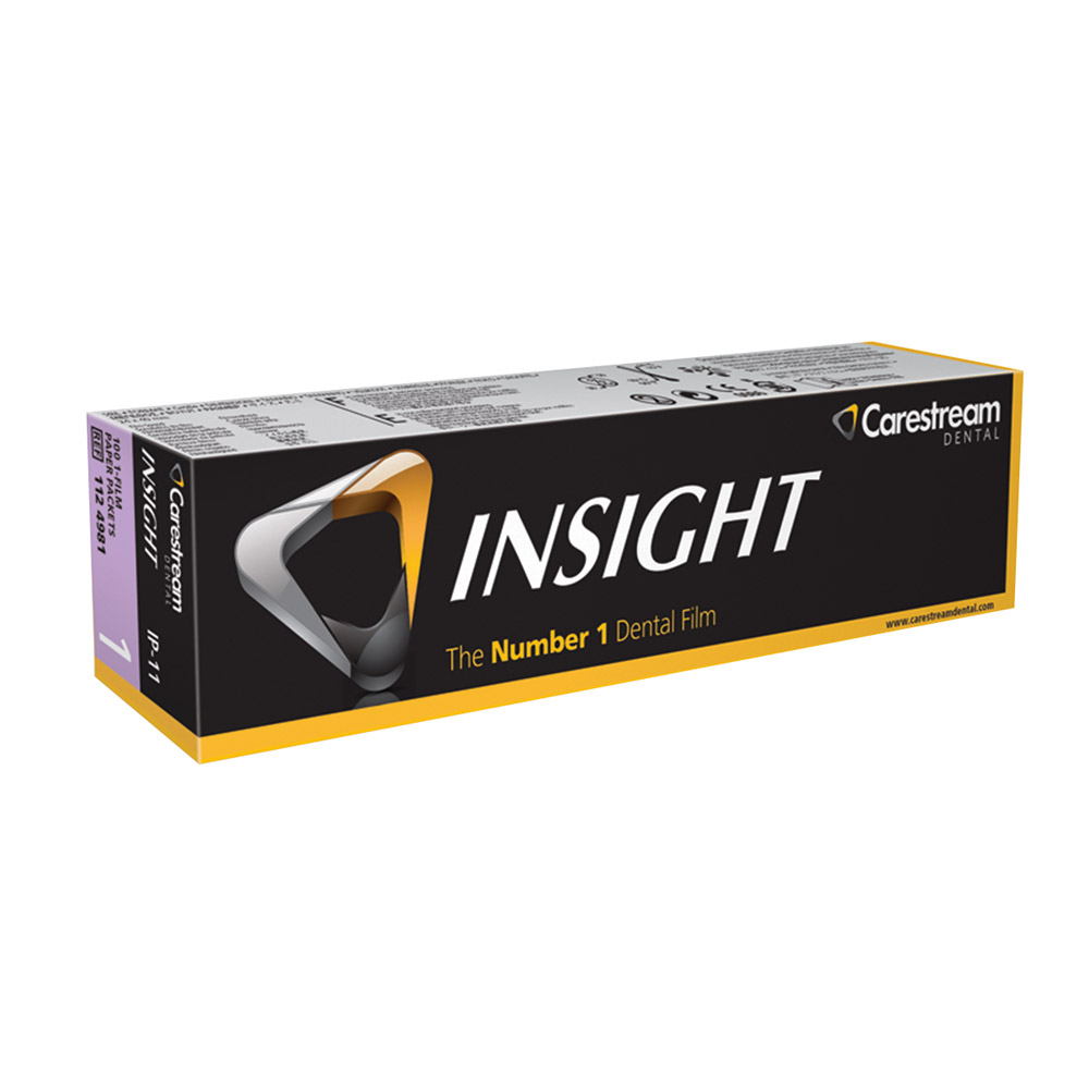 Insight IP-11 24 x 40 mm, verpakking met 100 individuele films