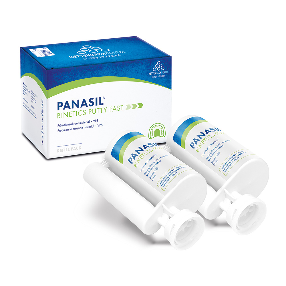 Panasil binetics Putty Fast Patroon, 2 x 380 ml Refill