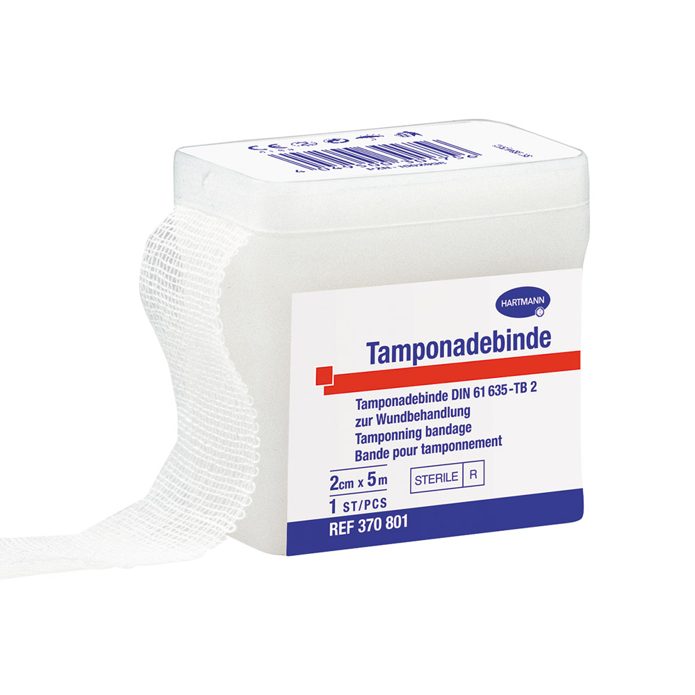 Tamponade gaas strip steriel 1cmx5m