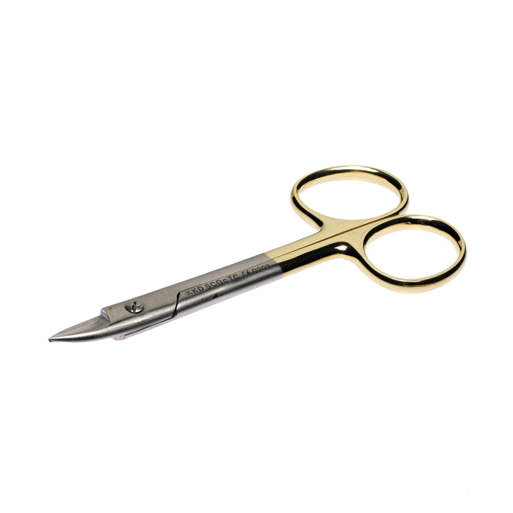 Schaar 11,0 cm TC gebogen, stuk