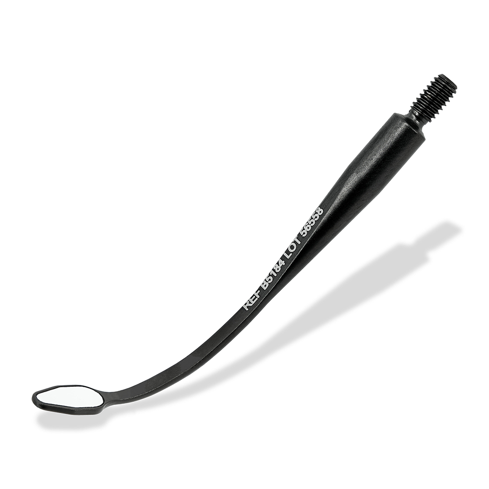 Mondspiegel BLACK Microflex 3 x 6 mm druppelvormig, stuk