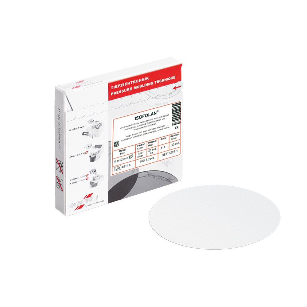 Isofolan-Folie 120 x 0,10 mm, 100 stuks