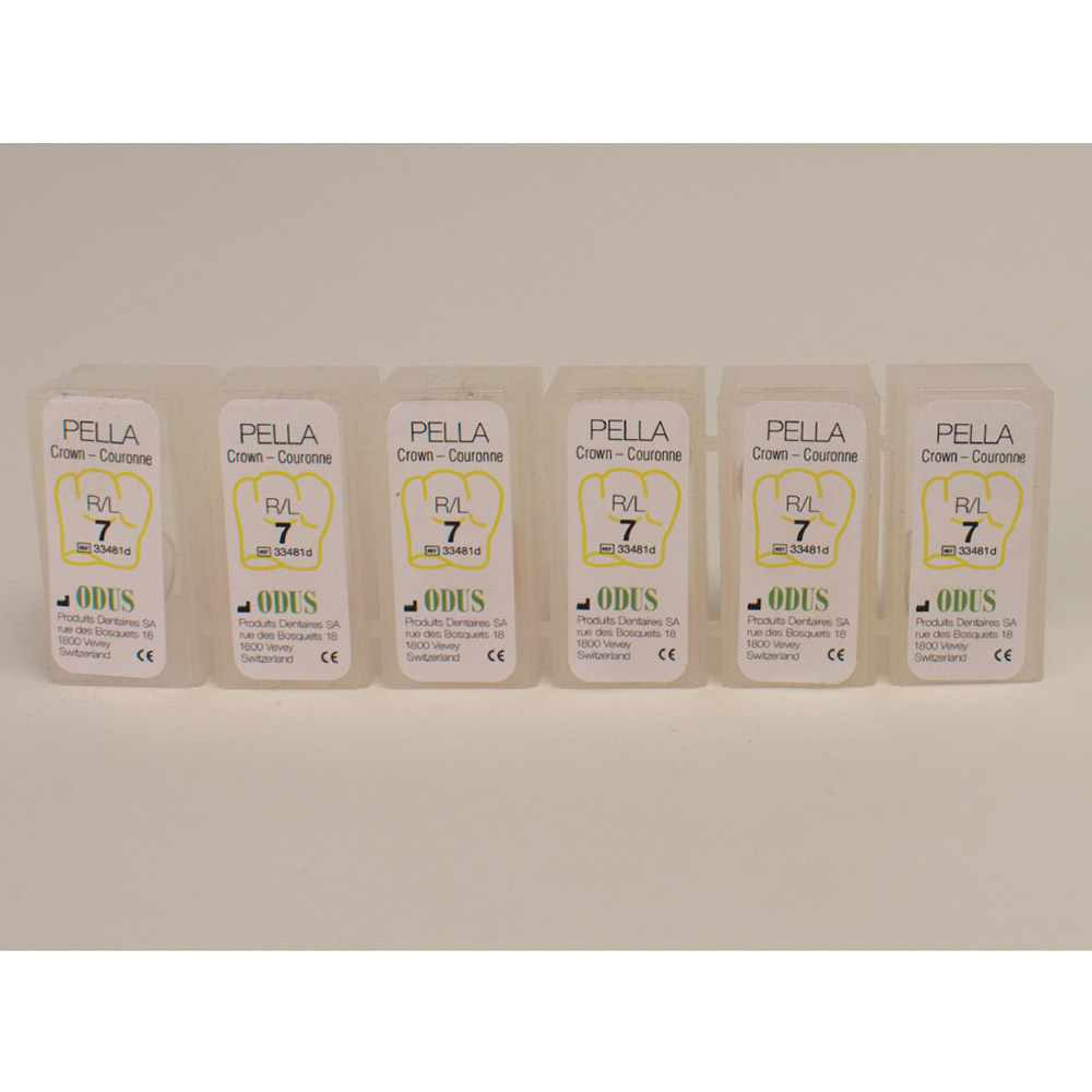Odus Pella kronen nr. 7, doos met 6 paar