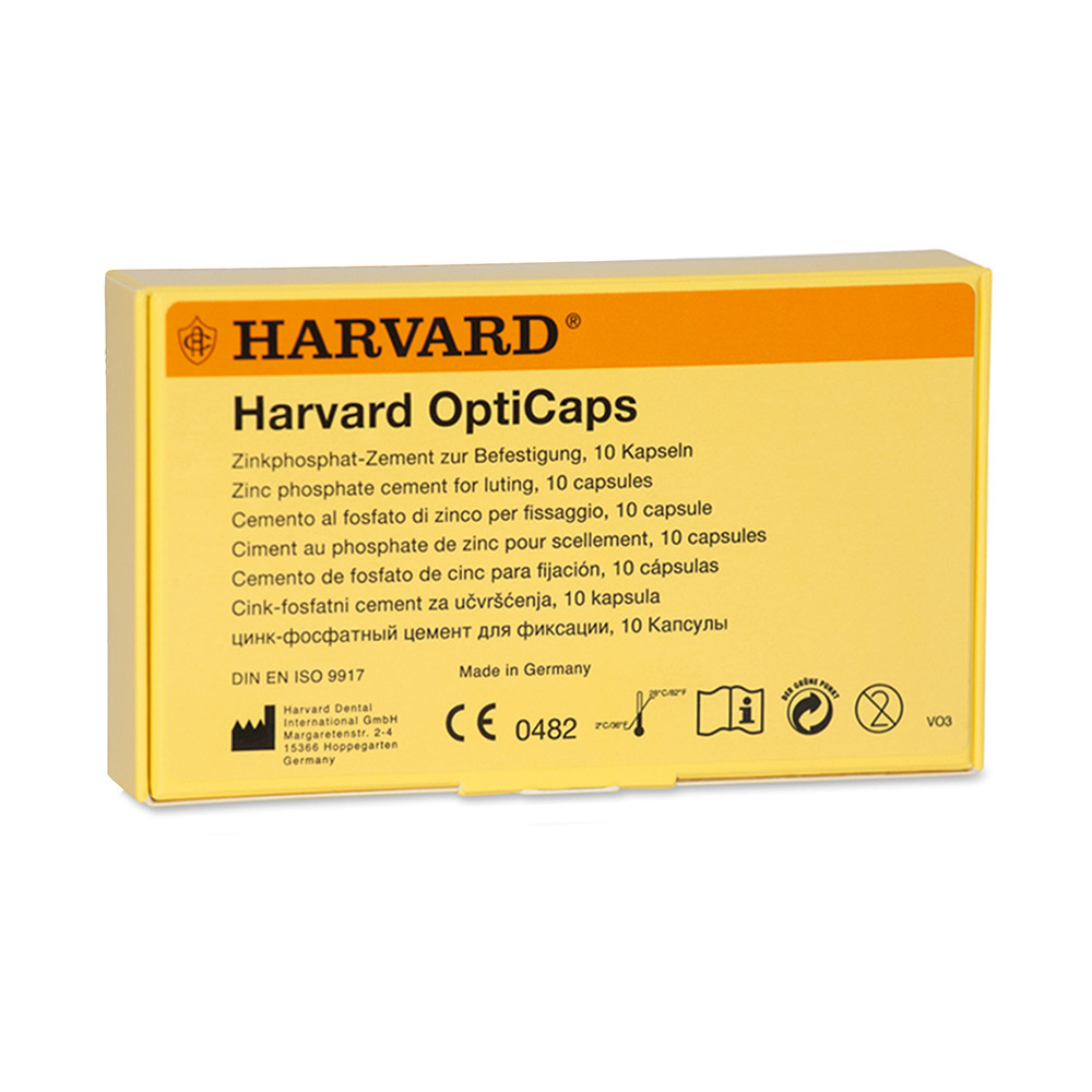 Harvard Cement witachtig geel, 10 OptiCaps