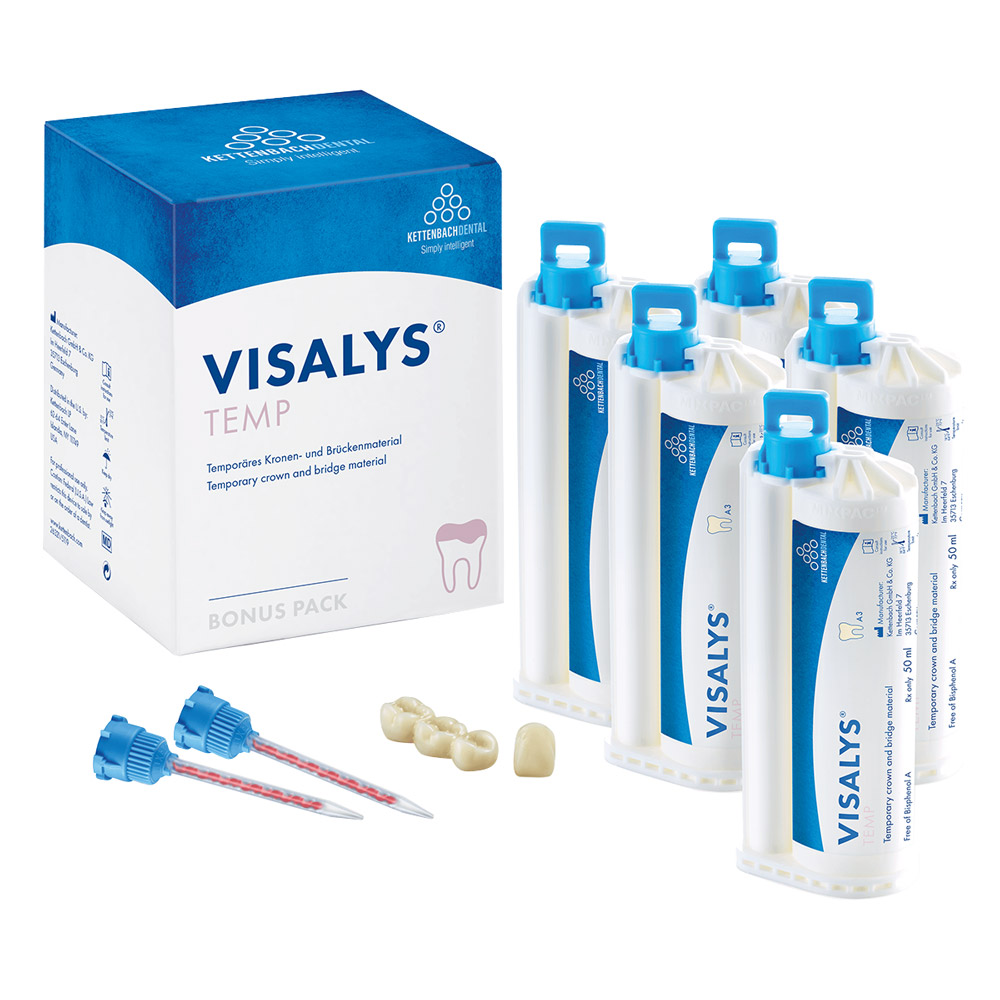 Visalys Temp A3, 5 x 50 ml bonusverpakking