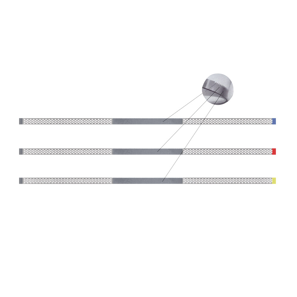 diamantstrips PCXDS3 0,08 mm 15 µ, 10 stuks