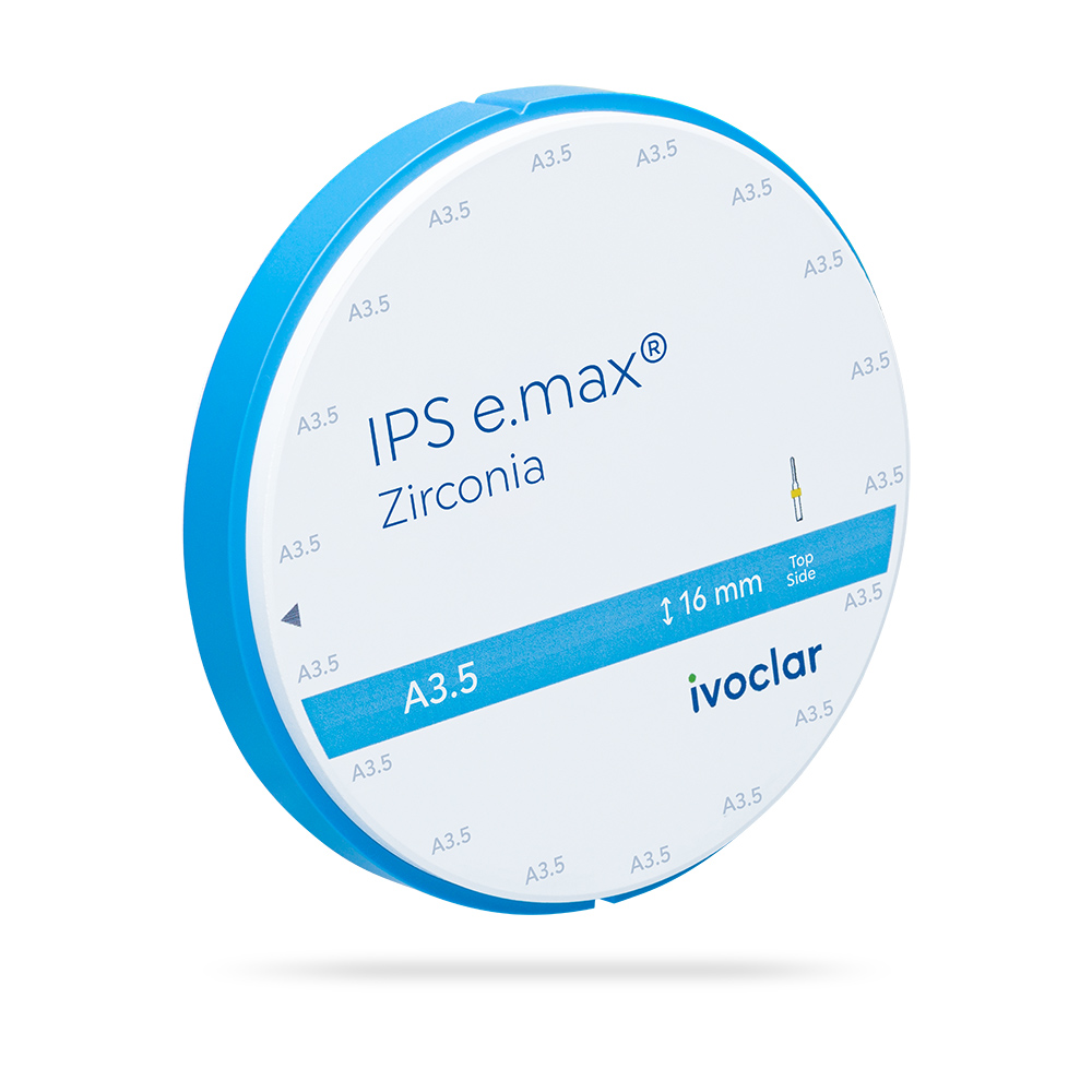 IPS e.max Zirconia A3,5 98,5x16mm, 1 stuk