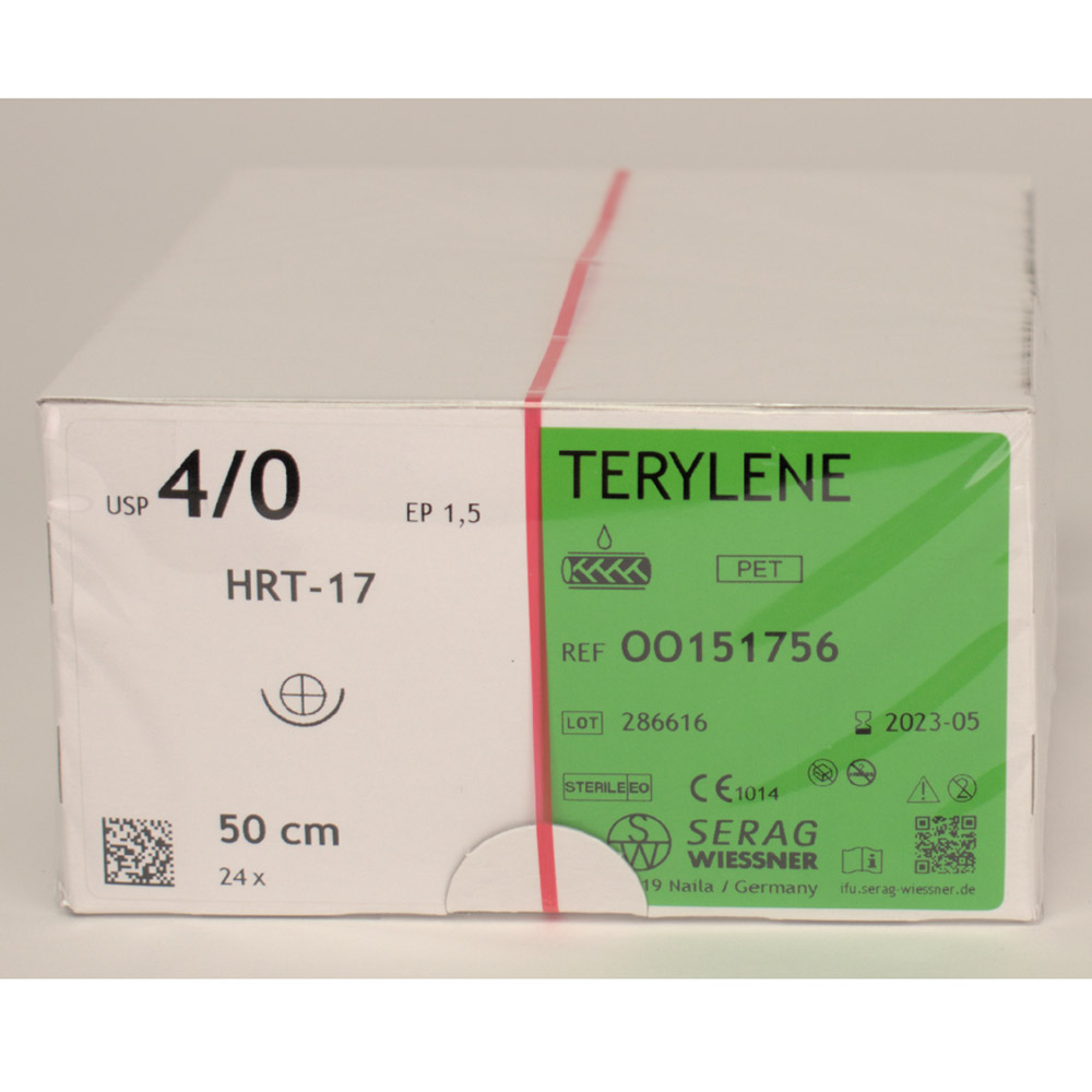 Terylene groen HRT-17 4/0 1,5 24st