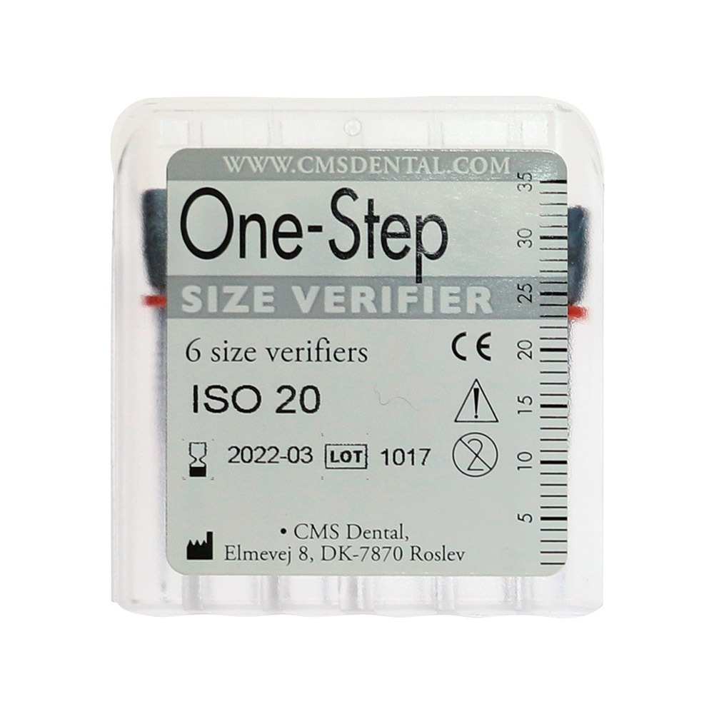 One-Step meetinstrument ISO 20, 6 stuks wegwerpinstrument