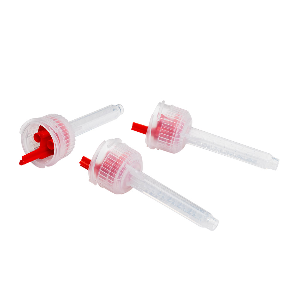 Mengcanule rood voor 50 ml Aquasil Ultra+ LV+XLV, 58 stuks