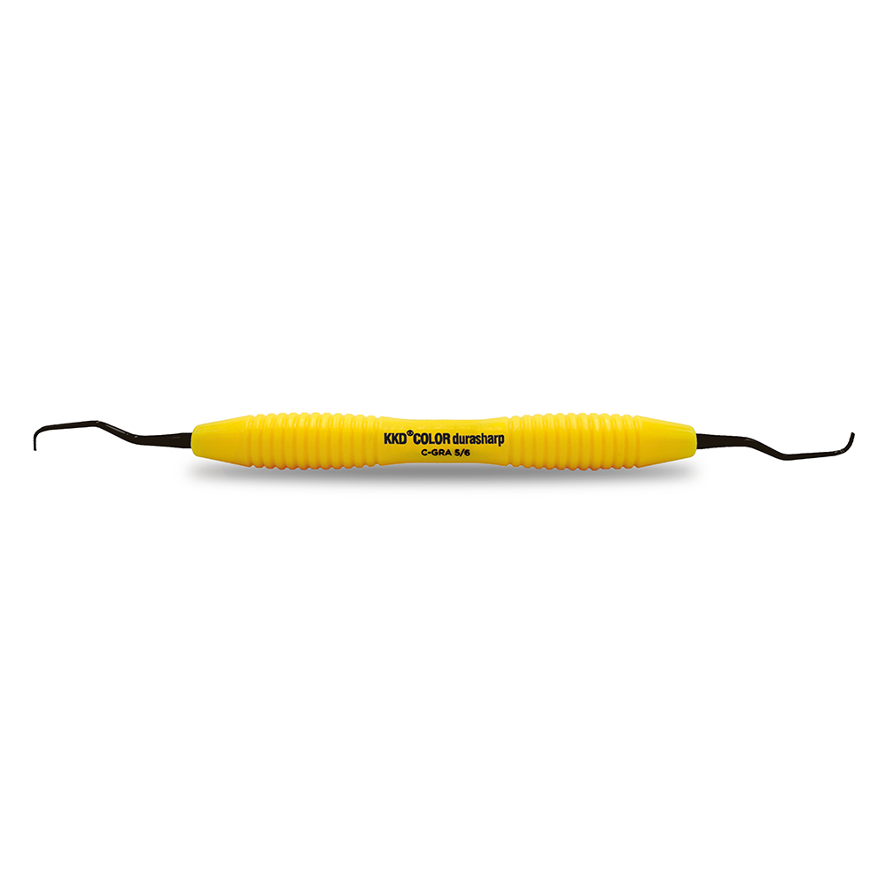 KKD COLOR durasharp curette Gracey 5-6 geel, stuk
