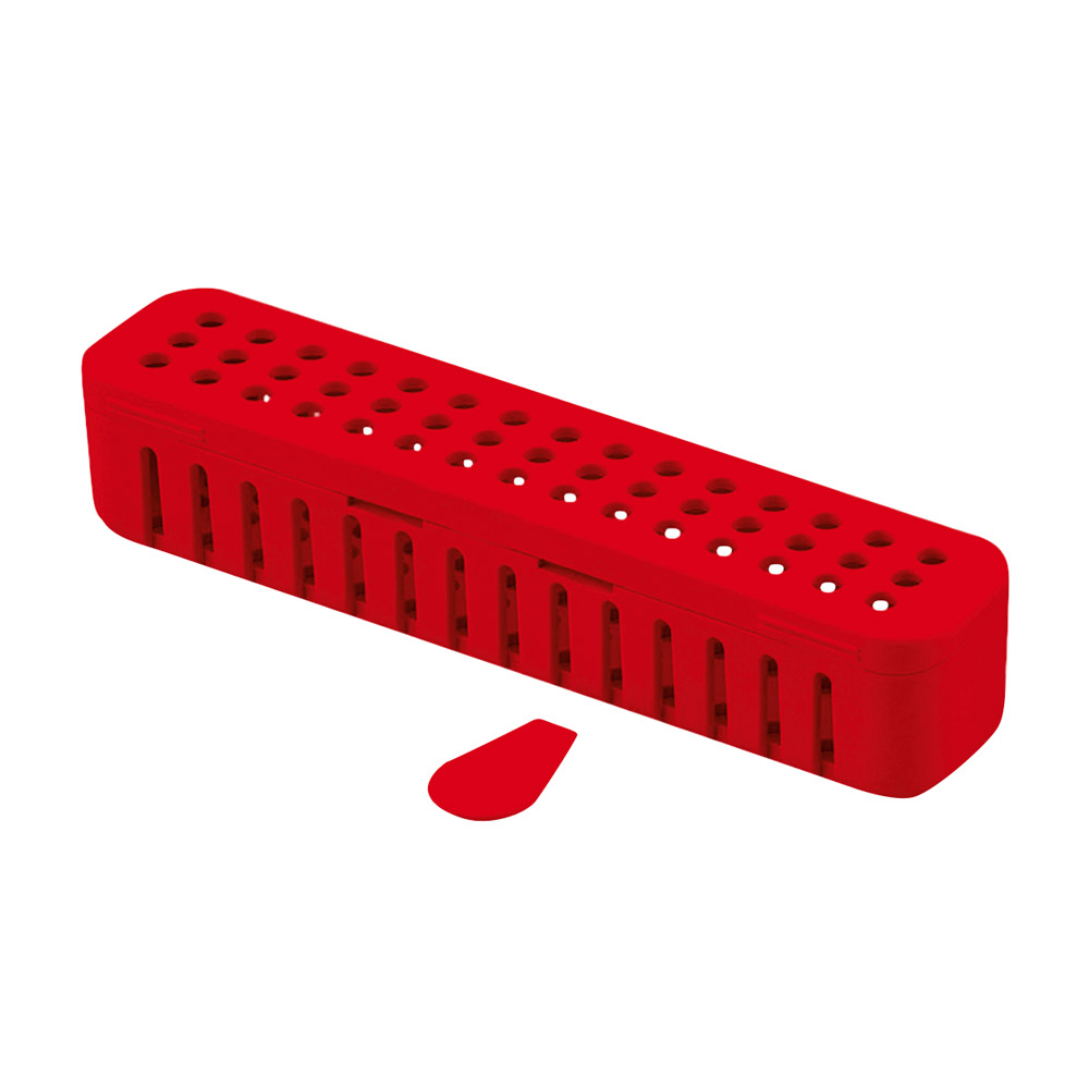 Steri-Container Compact rood, stuk