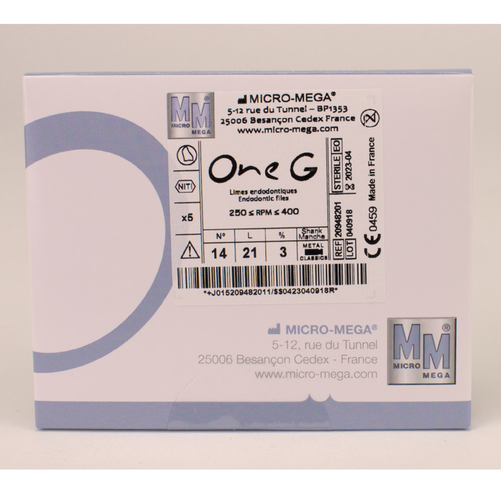 B5 One G 3% 14/21 mm Classics gesteriliseerd, 5 stuks