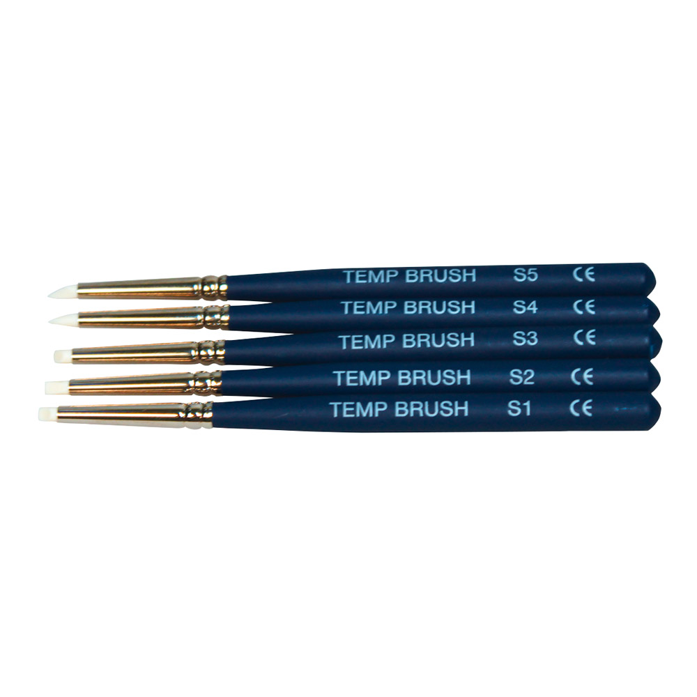 Siliconen composietinstrument wit, 5 stuks