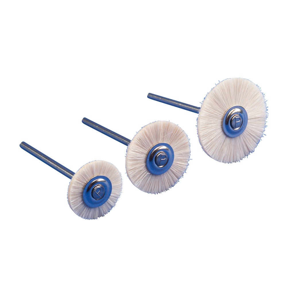 ZR borstel Hst geit wit ø21 mm, 12 stuk