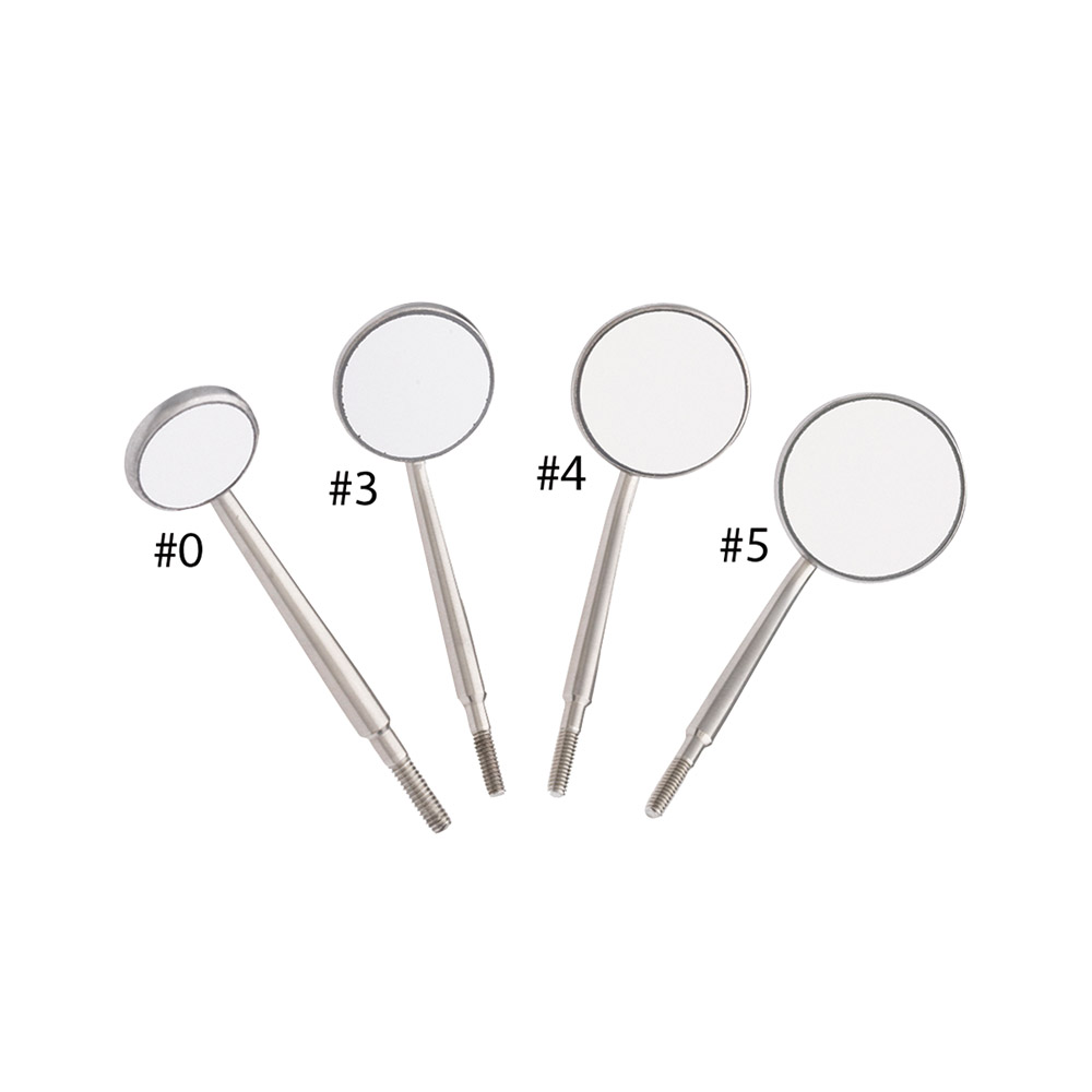 Mondspiegel Crystal-Clear US-draad 4, 12 stuks