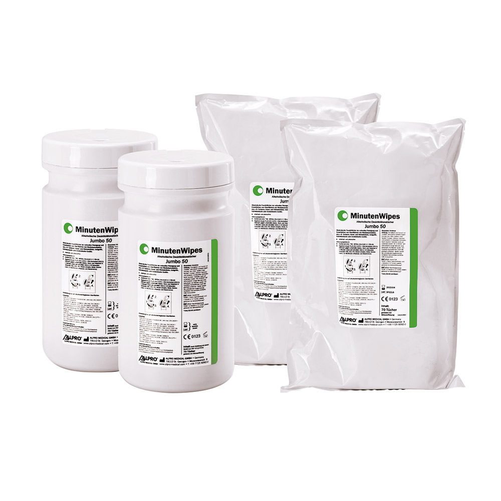MinutenWipes Jumbo 50 StarterSet