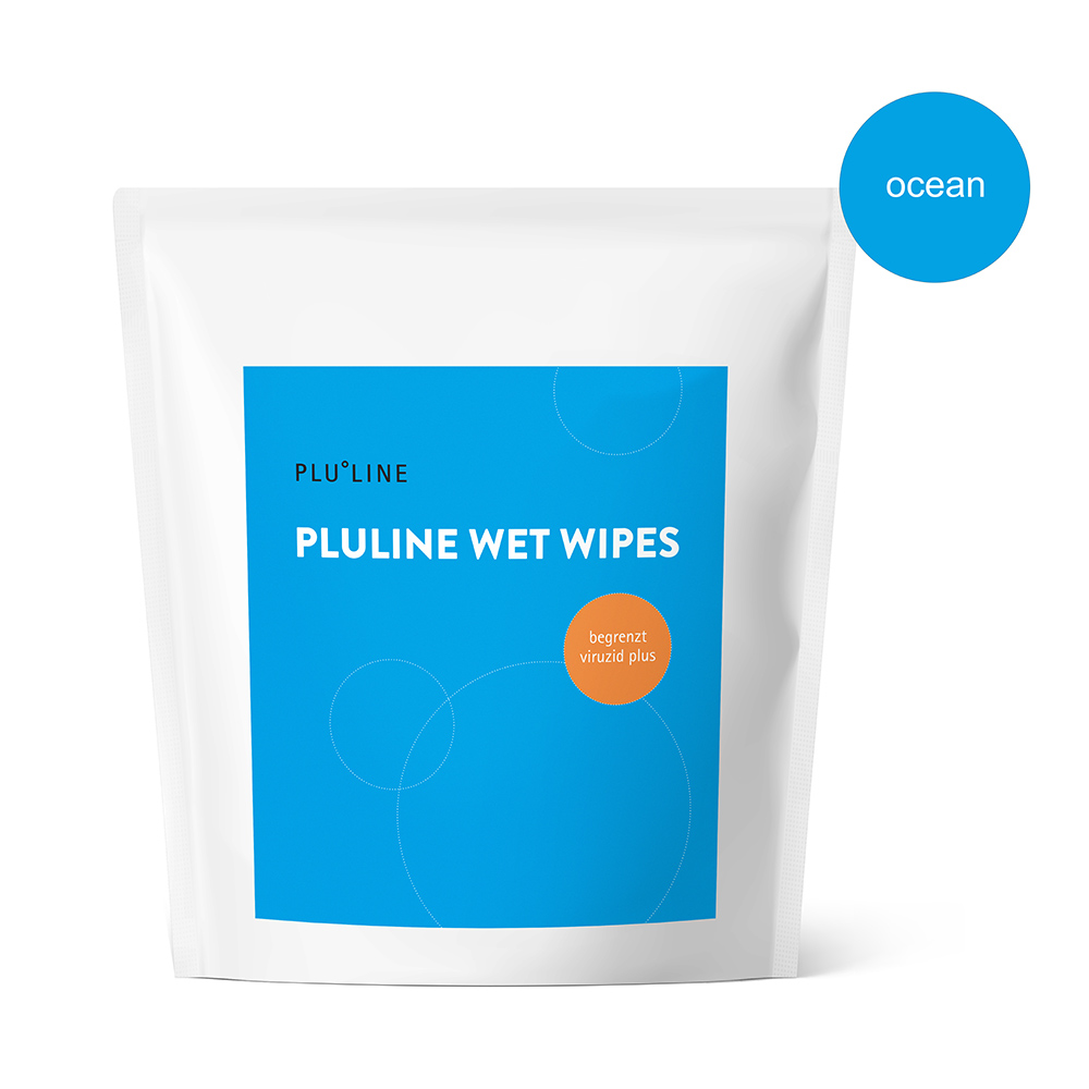 Plurawipes Wet Wipes ocean, 100 vellen