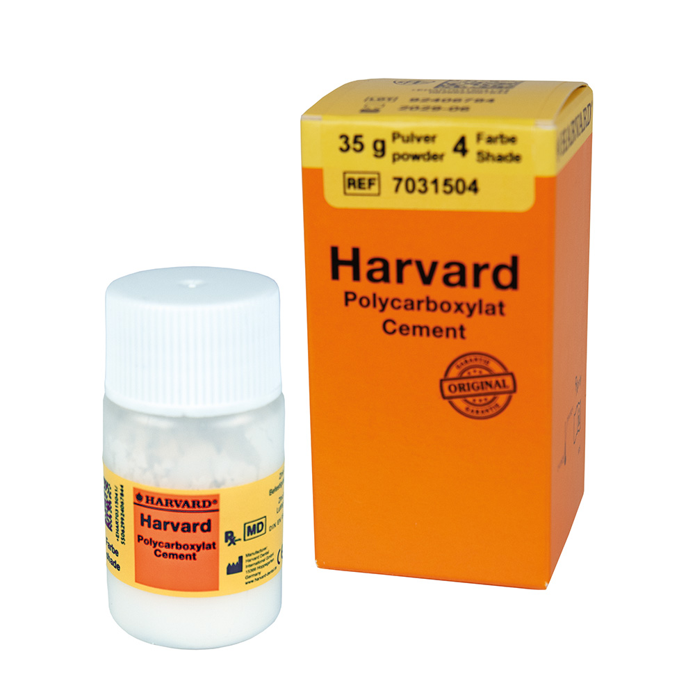 Harvard Carb.-Cement 4 lichtgeel 35gr