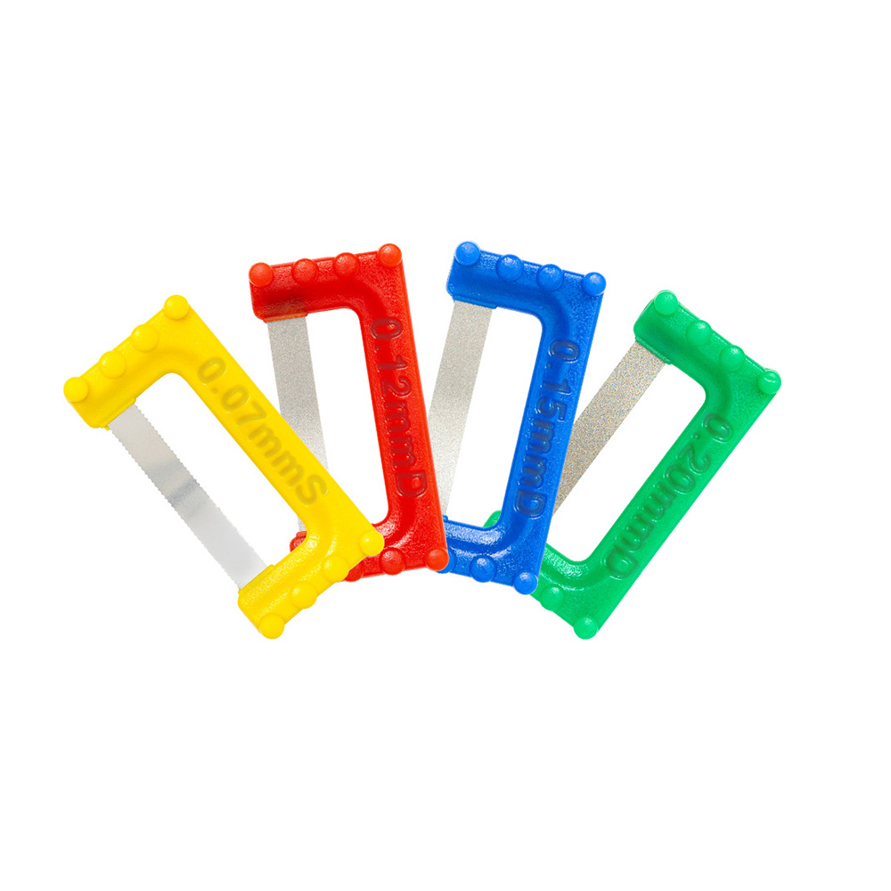 ContacEZ IPR Strips Small gesorteerd, 8 stuks (per 2x geel, rood, donkerblauw, groen)