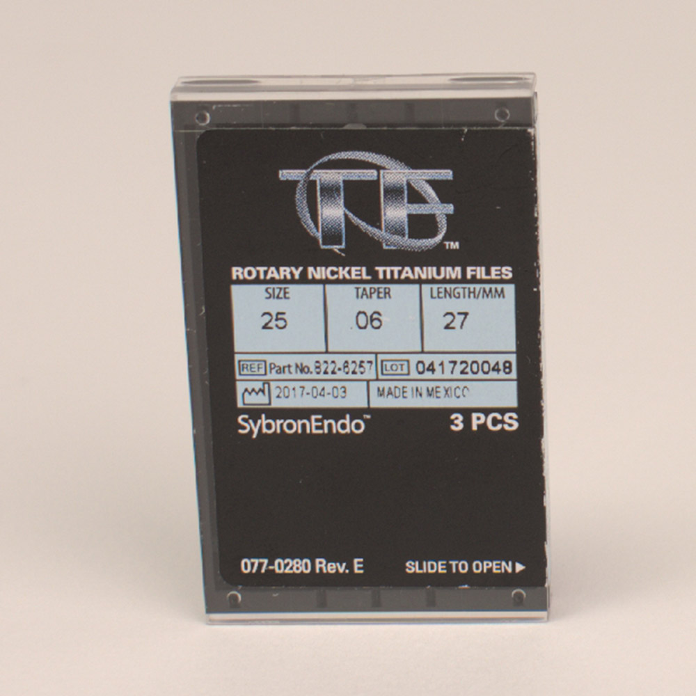 Twisted Files 25/.06 Taper 27 mm, 3 stuks