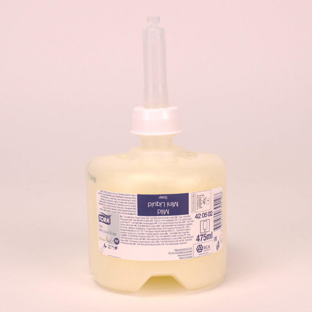 Tork milde Mini vloeibare zeep (S2), 8 x 475 ml