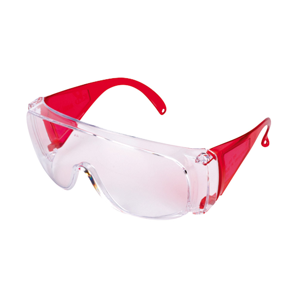 Anti fog beschermbril rood st