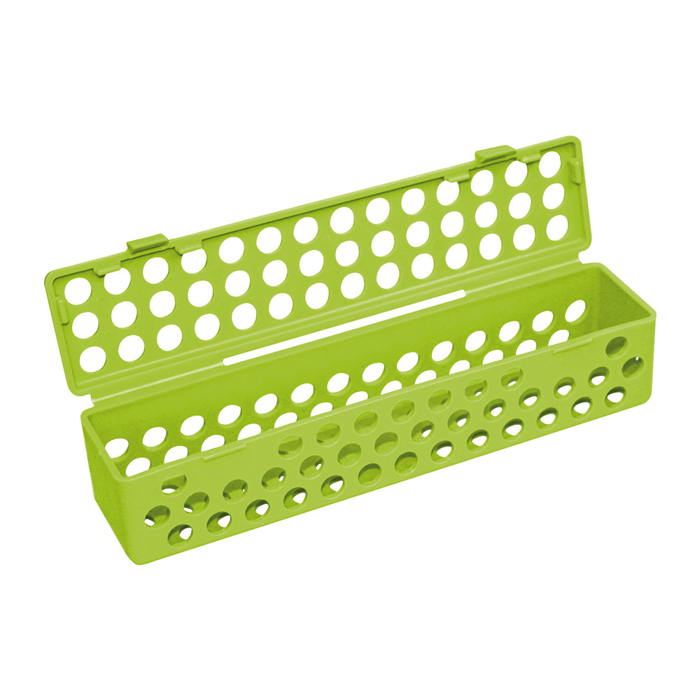 Steri-Container standaard neongroen, stuk