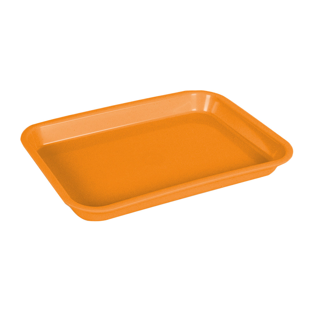 Mini-bakje zonder indeling neonoranje, stuk