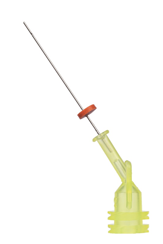 NaviTip 29ga Single Sideport 27mm gelb Pa 20
