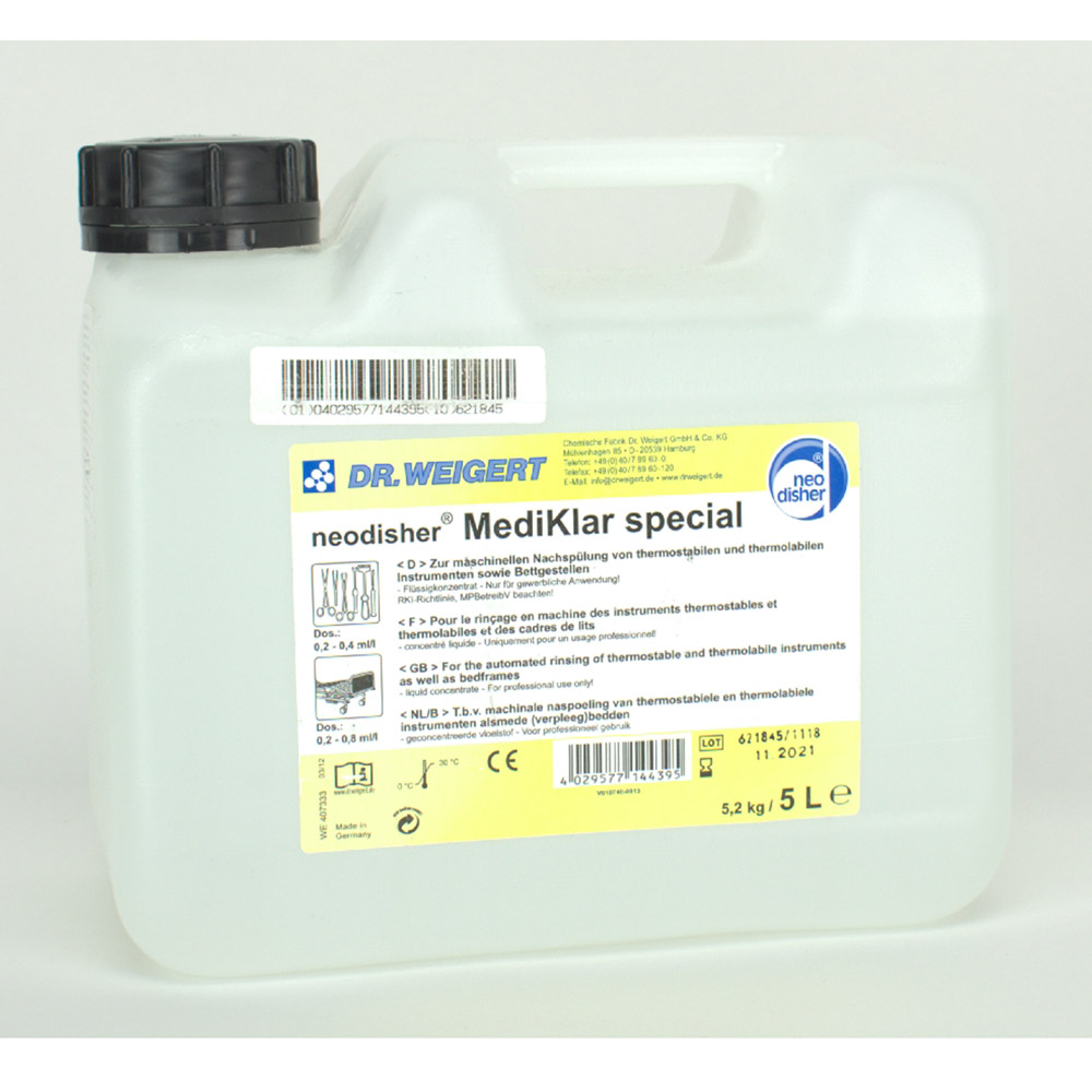 Neodisher MediKlar special, 5 L jerrycan