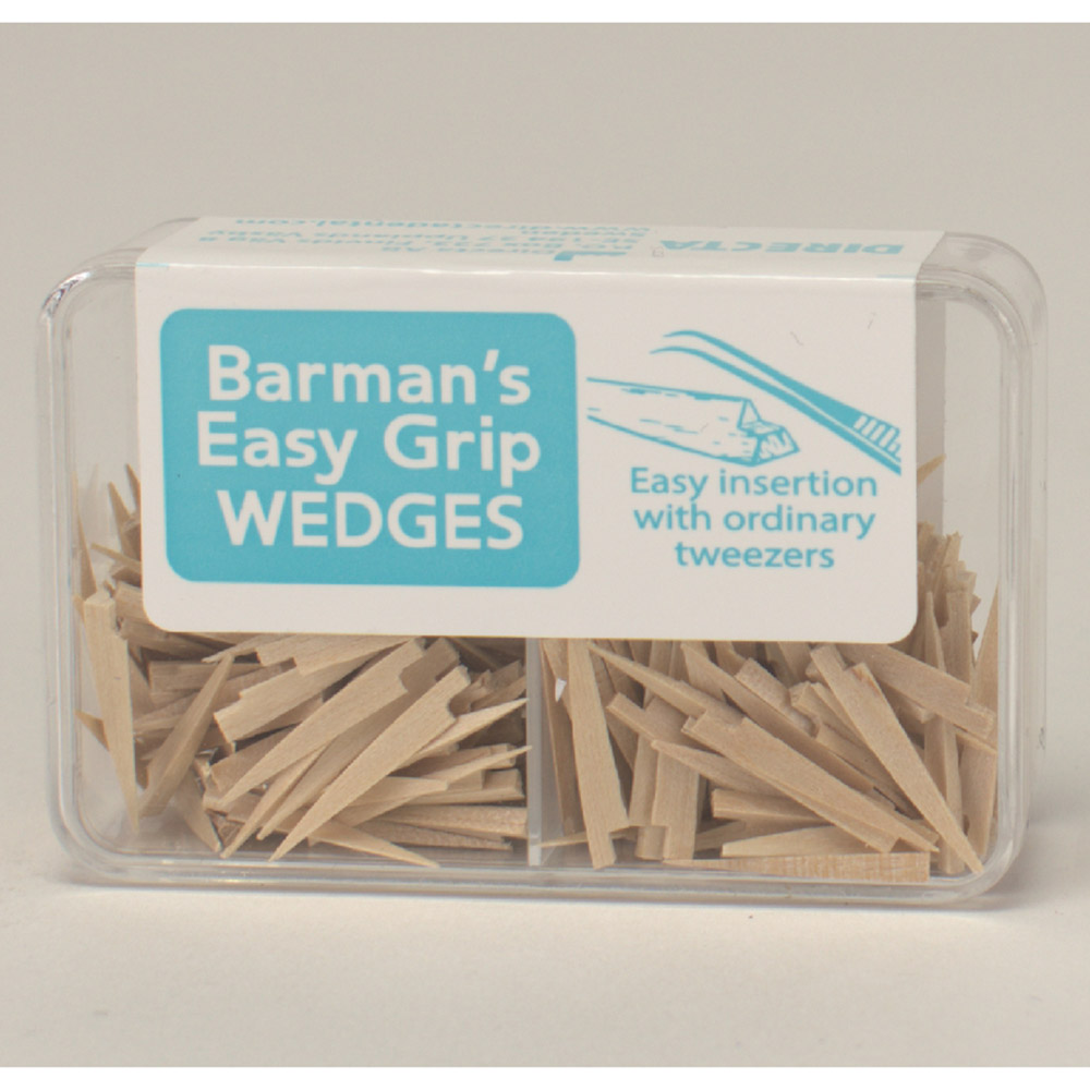 Barmans Wedges Easy Grip, 200 stuks