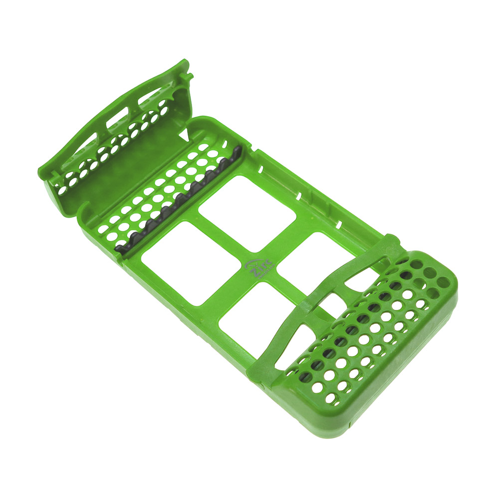 Steri-Compact cassette neon groen, stuk