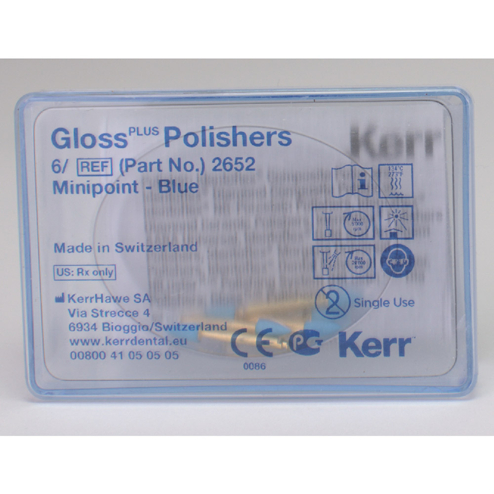 Gloss plus Polijster Minipoint, 6 stuks