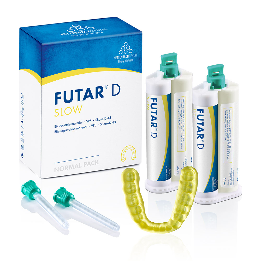 Futar D Slow, 2 x 50 ml + 6 mengnaalden normale verpakking