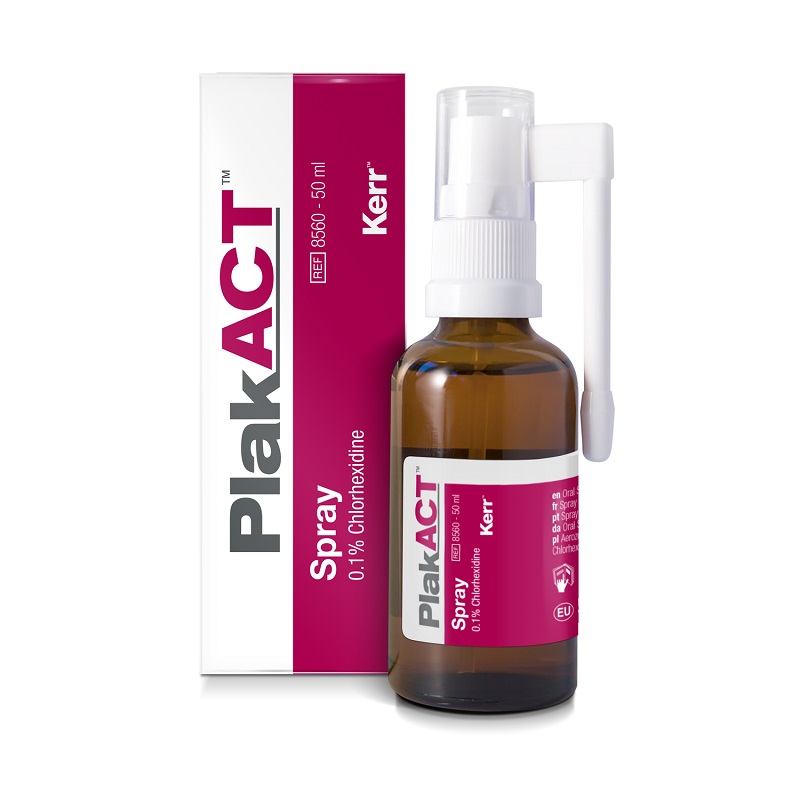 PlakACT Spray 0,1 % Chlorhexidine, 50 ml fles