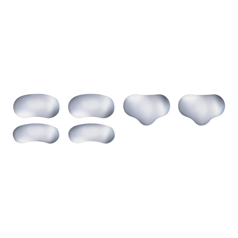 Quickmat Deelmatrijzen 0,025 x 5 mm, 100 stuks