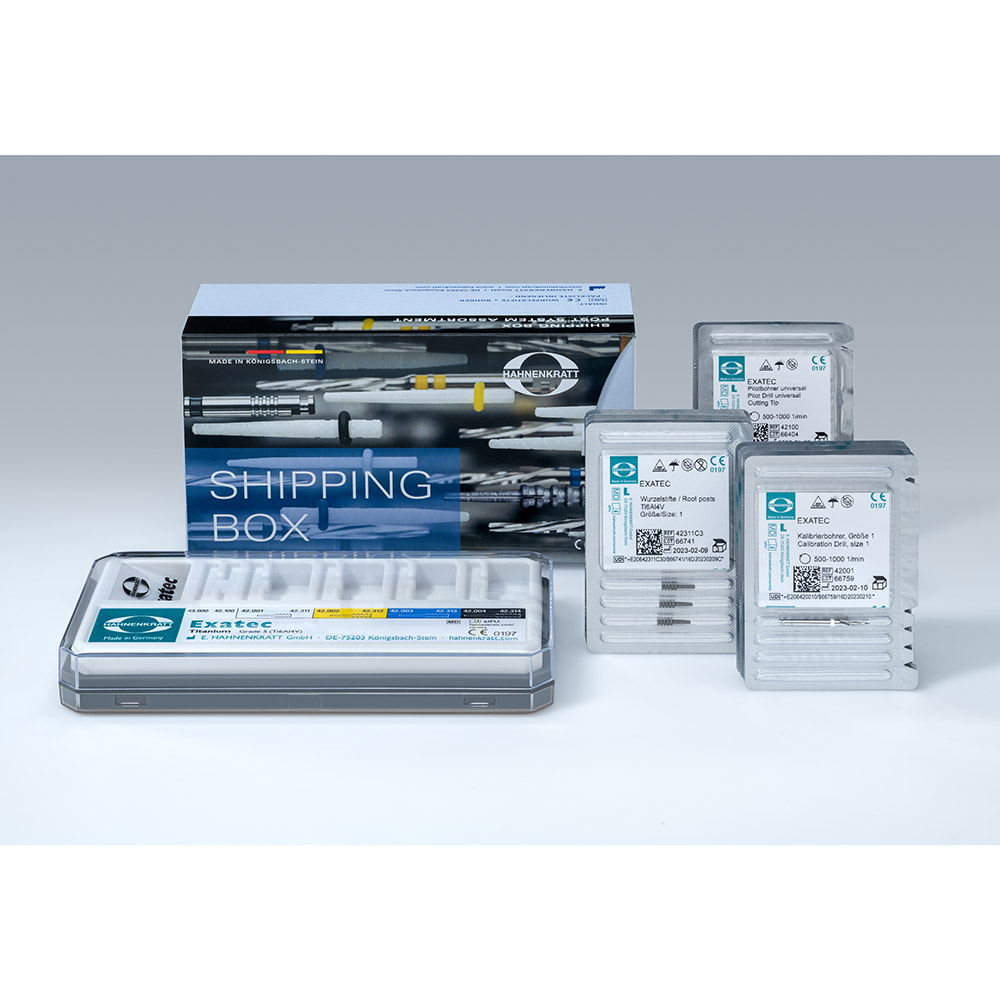 Exatec titanium pennen, standaard assortiment