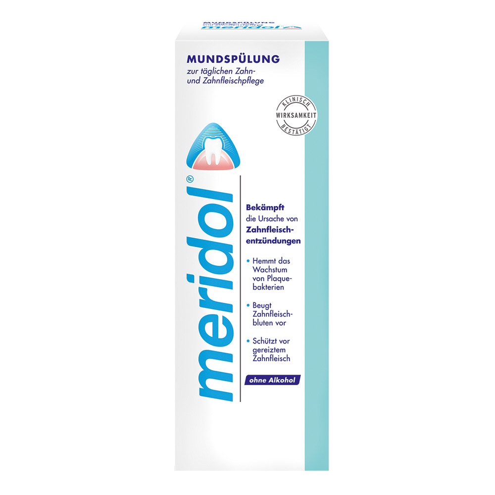 Meridol mondspoeling zonder alcohol, 400 ml