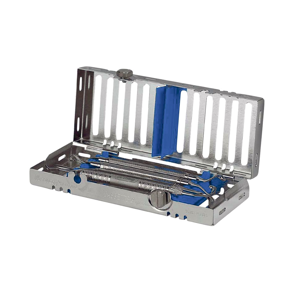 IMS Kassette Signature 1/4 DIN 5 instrumenten blauw, per stuk