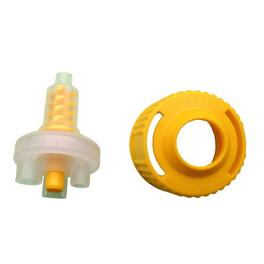 Voco mengnaalden type 31 geel/transparant, 50 stuks