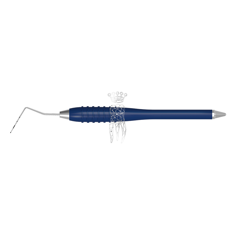 Parodontalsonde WHO 3.5-5.5-8.5-11.5 LiquidSteel blauw, P.st.