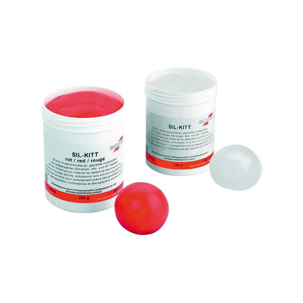 Sil-Kitt rood, 150 g