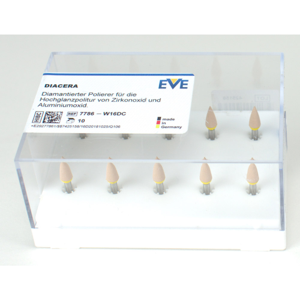 EVE Diacera Polijststukken Wst W16DC, 10 stuks