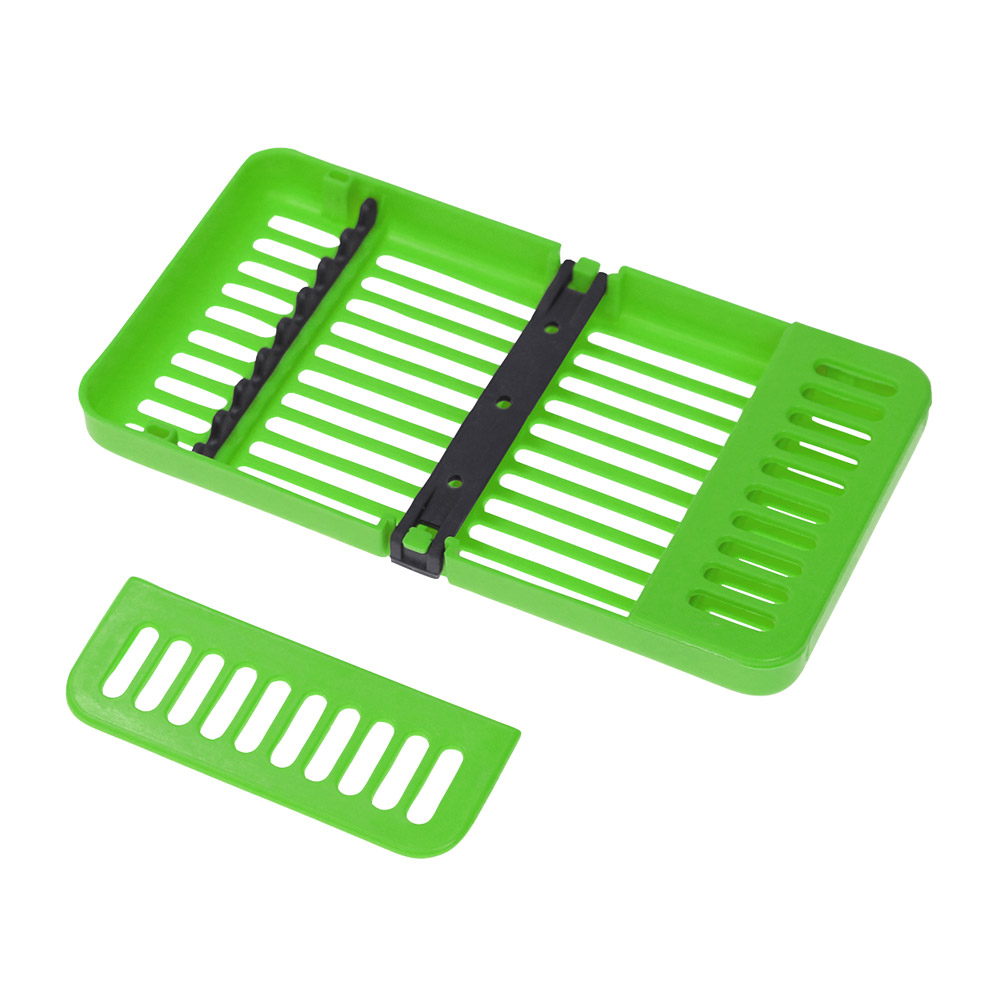 Compact Tray-cassette neon groen, stuk